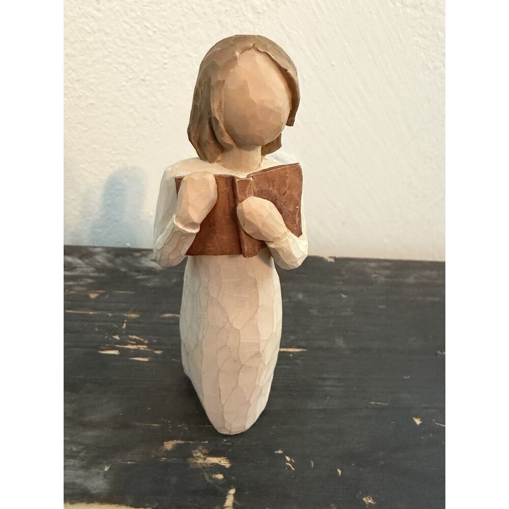 Willow Tree Love of Learning Figurine Susan Lordi Demdaco 2005 Teacher